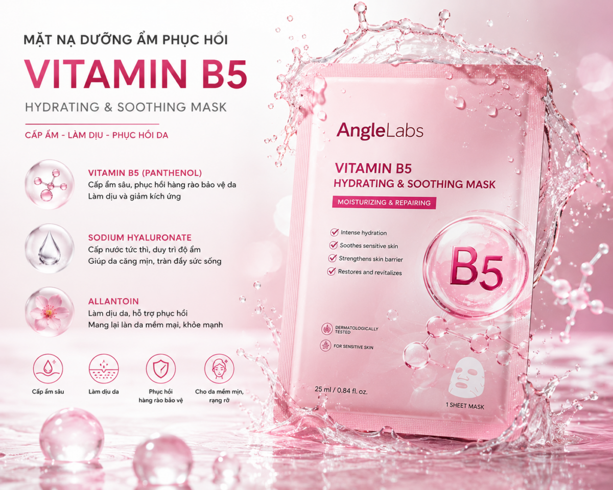 Mặt nạ giấy Vitamint B5
