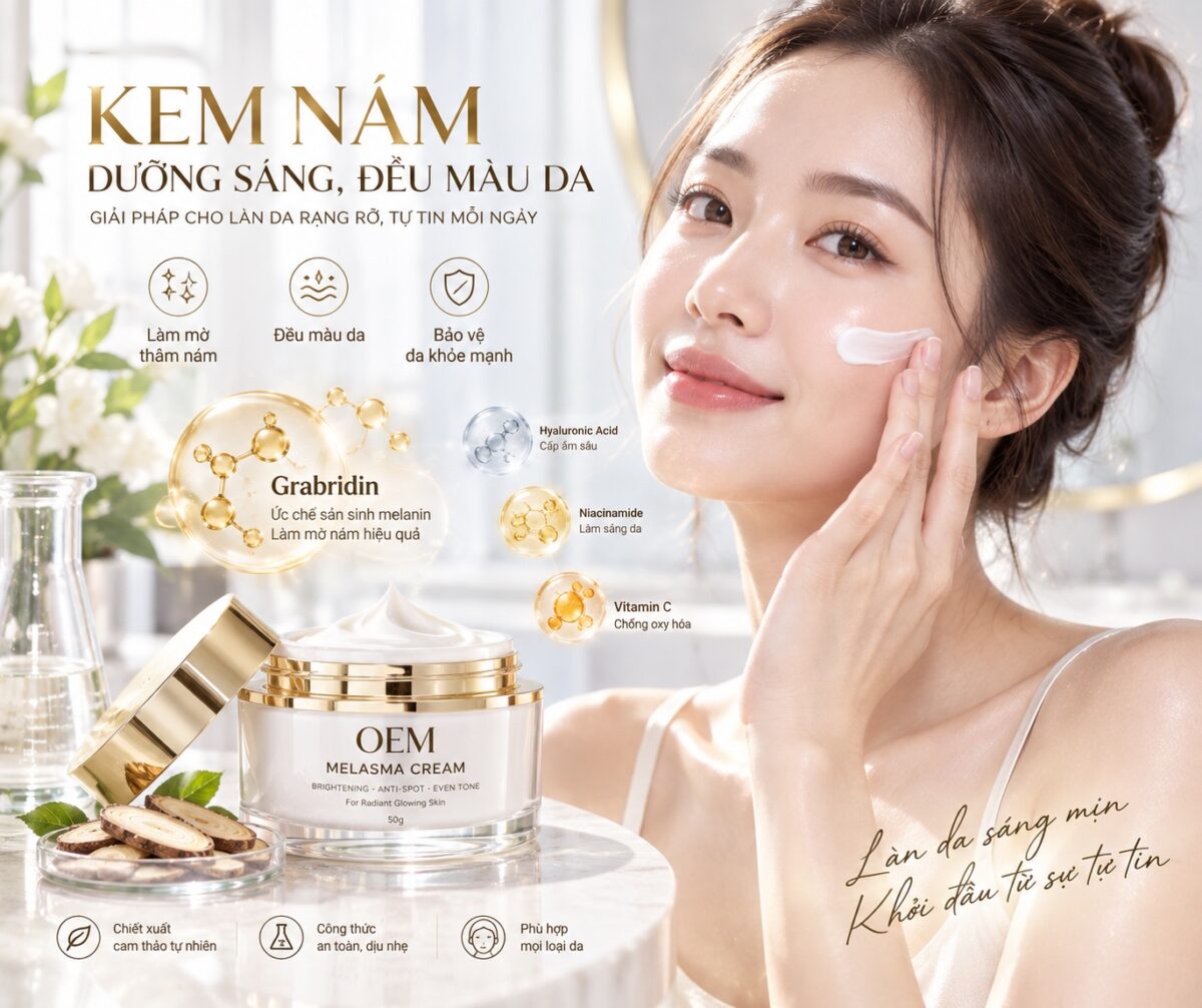 Glabridin — Hoạt Chất Từ Cam Thảo Cho Kem Và Serum Hỗ Trợ Cho Làn Da Nám 12 Labridine oemcos
